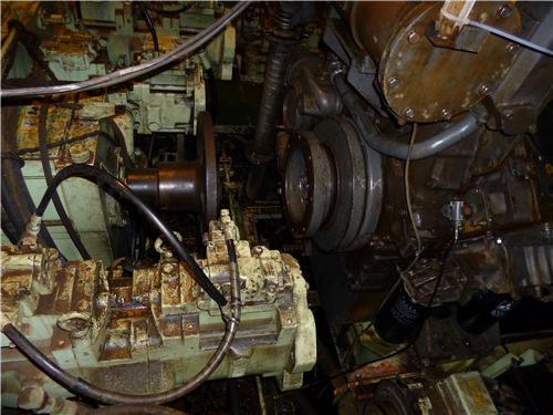 三菱S6R-PTA柴油發(fā)動機冷卻系統(tǒng)